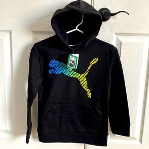 Puma Big Girls Fleece Hoodie ~ Size: Small (7-8)